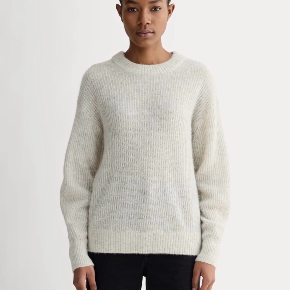 Everlane Cocoon Crew Sweater in Alpaca